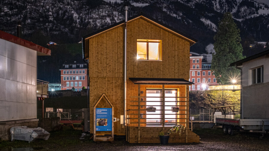 Flury NW Stans Swiss Bijou Tiny House Hero